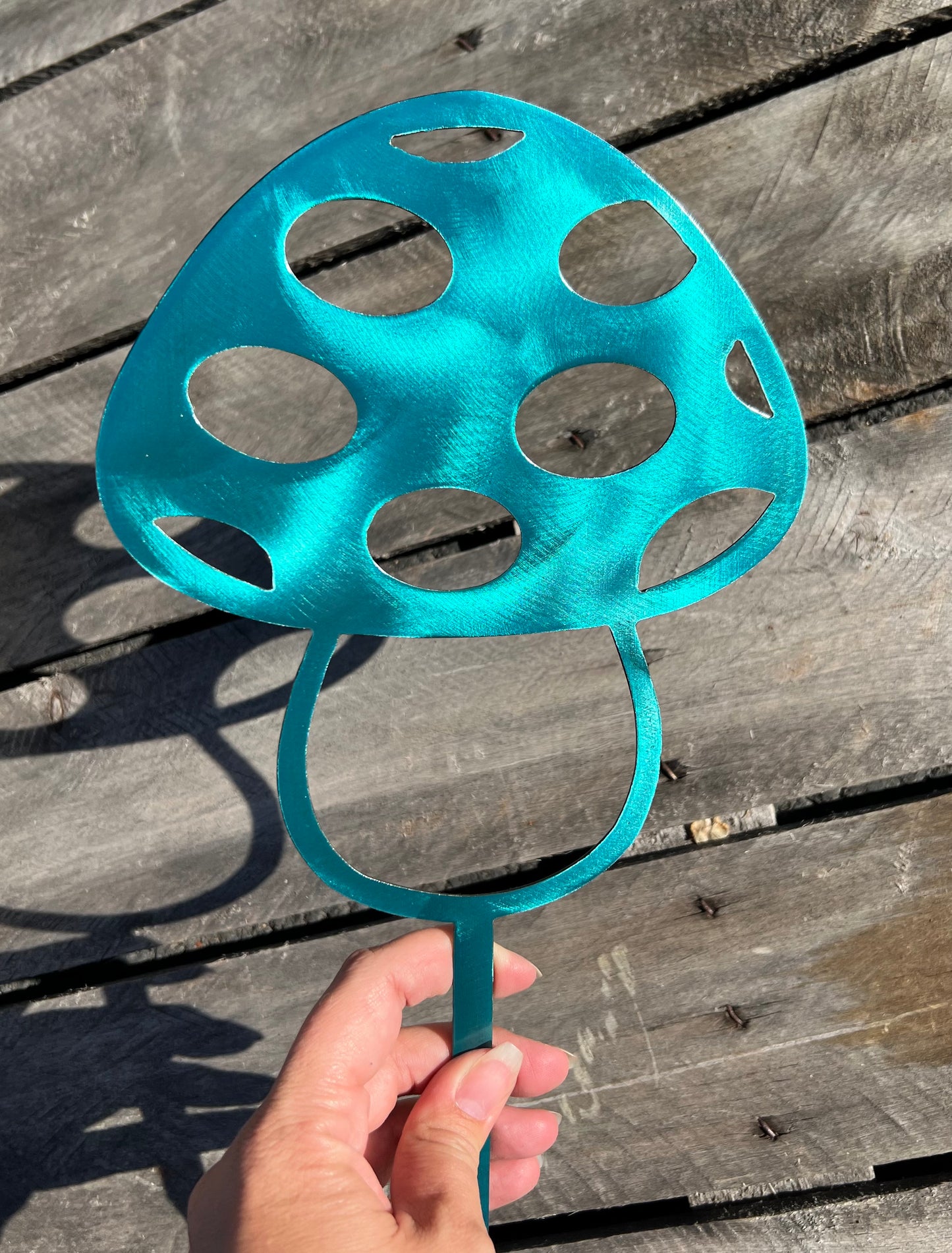 Mushroom Garden Stake